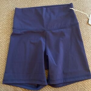 Blue Everlane bike short - New with Tags